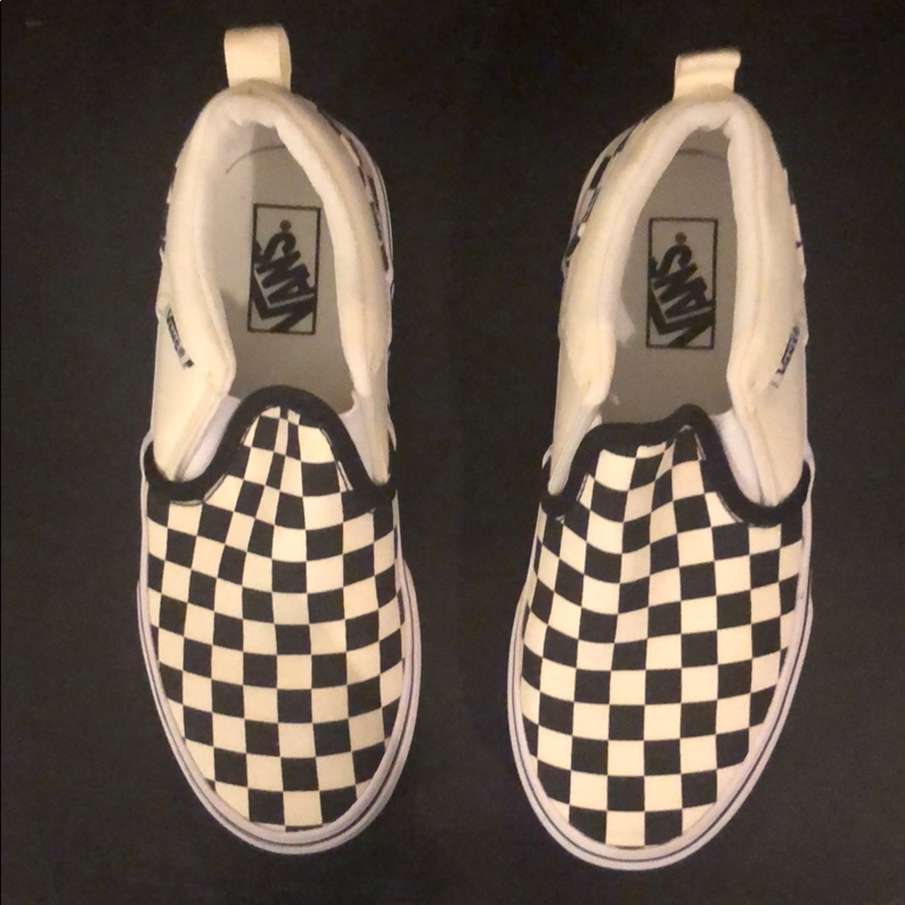 Checker Vans Asher Checker Slip-ons